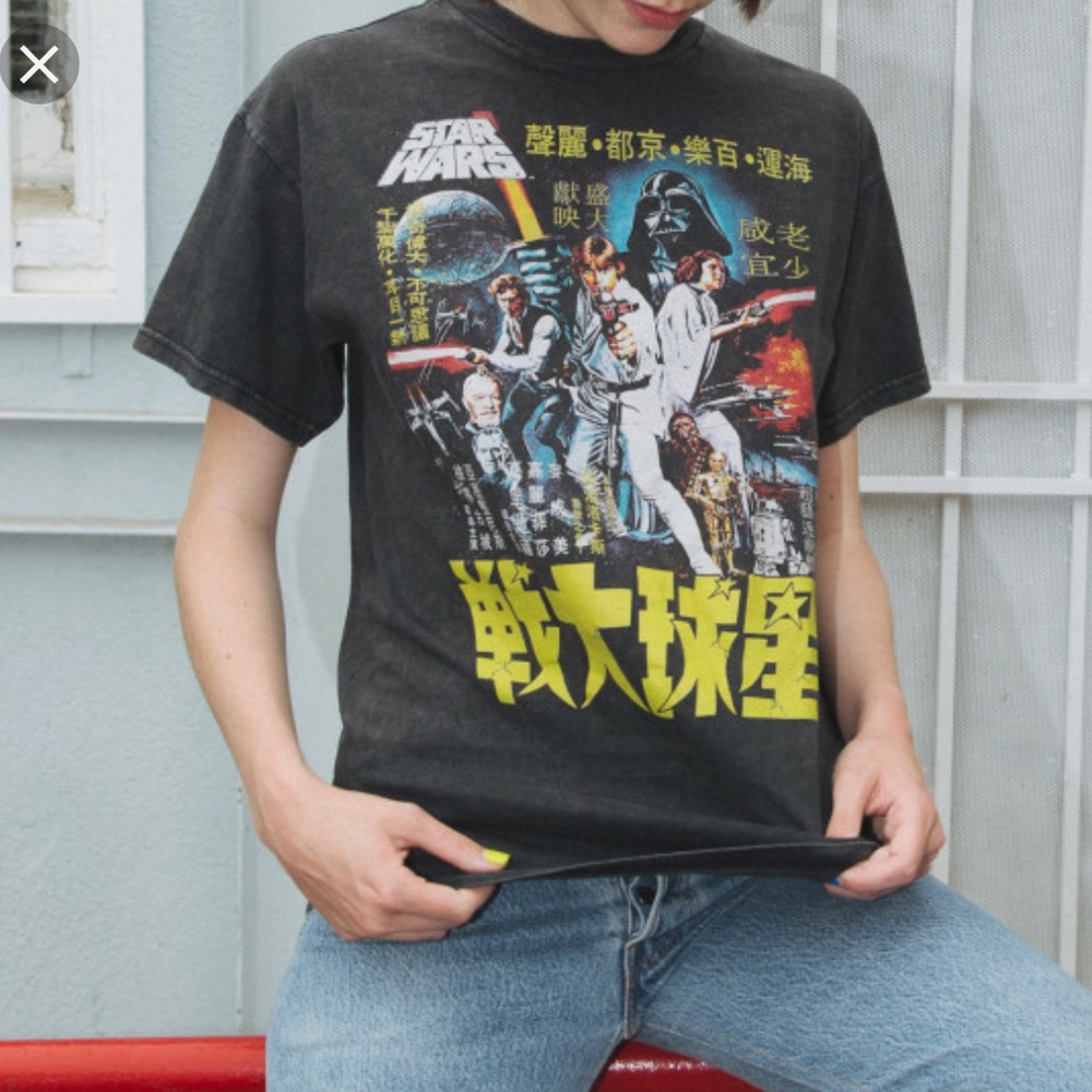 Star Wars graphic brandy Melville shirt